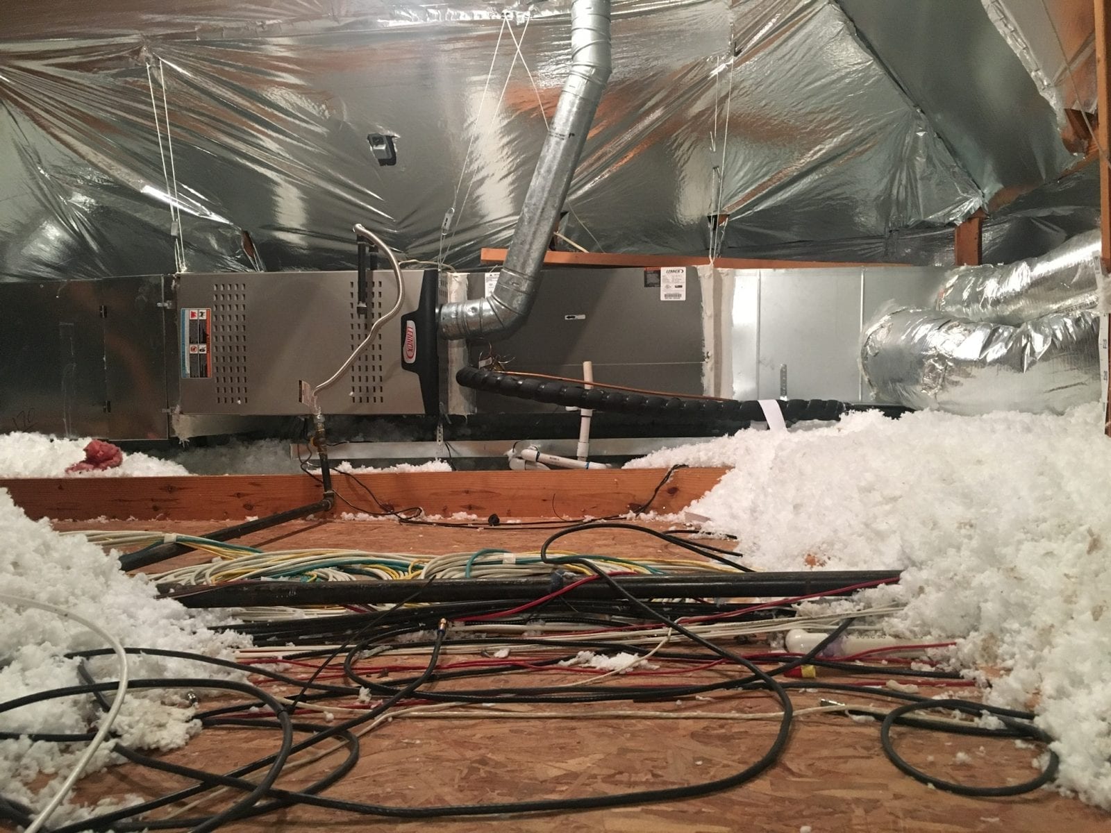 Featured image for “3 Common Causes of Damaged Attic Insulation”